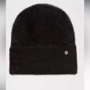 Lululemon Unisex Fuzzy Cashmere Beanie Black